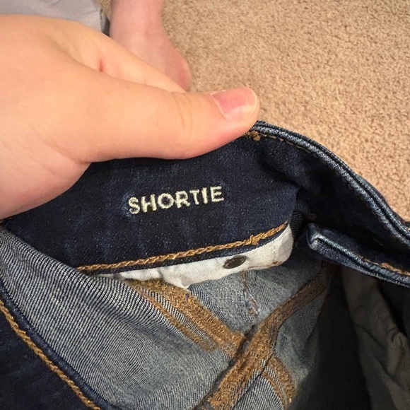 American eagle dark wash shortie size 14 - Picture 3 of 3